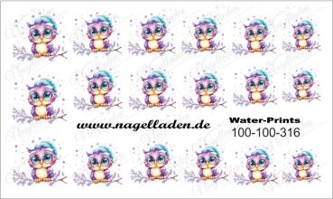 Nail Water Tattoo (Prints) small 316