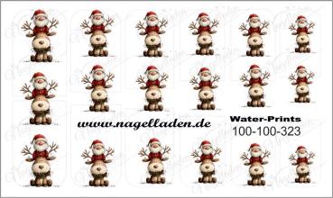 Nail Water Tattoo (Prints) small 323