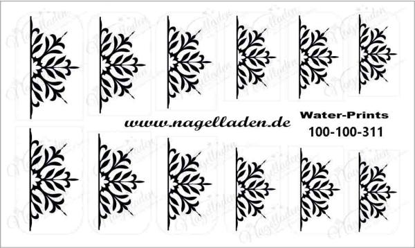 Nail Water Tattoo (Prints) small 311