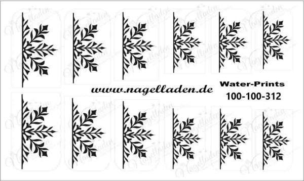 Nail Water Tattoo (Prints) small 312