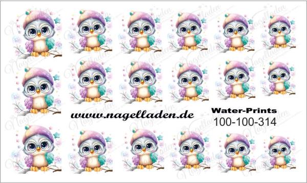 Nail Water Tattoo (Prints) small 314