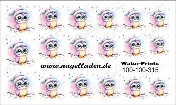 Nail Water Tattoo (Prints) small 315