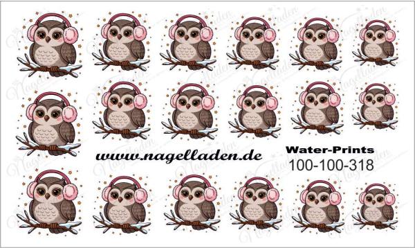 Nail Water Tattoo (Prints) small 318