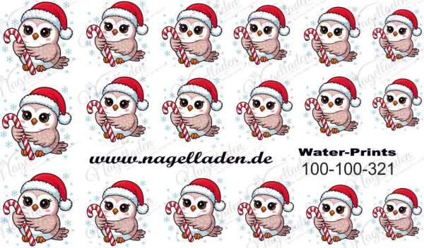 Nail Water Tattoo (Prints) small 321