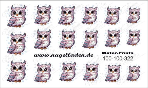 Nail Water Tattoo (Prints) small 322