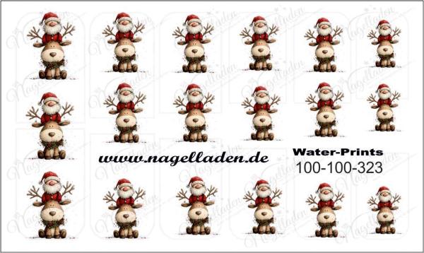 Nail Water Tattoo (Prints) small 323