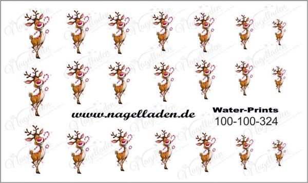 Nail Water Tattoo (Prints) small 324